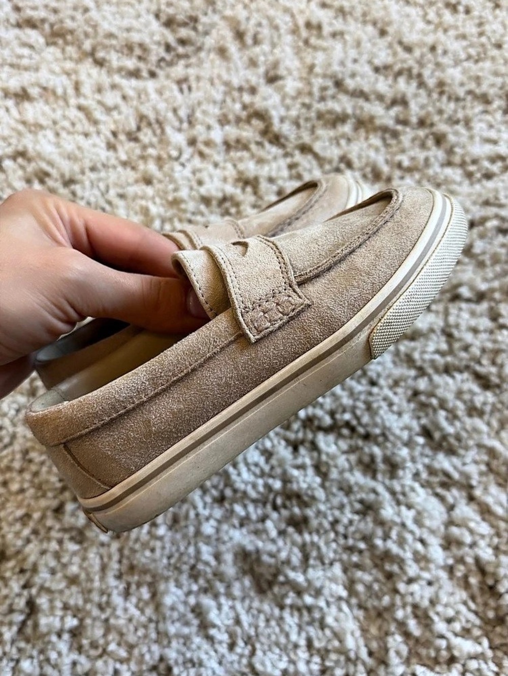 Vans Classic Slip-On Suede Slip-On Sneakers in Brown